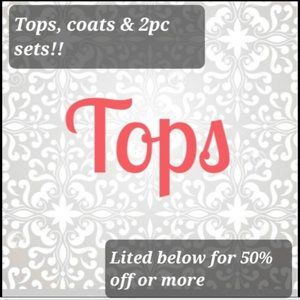 SHIRTS, TOPS, 2PC SETS...